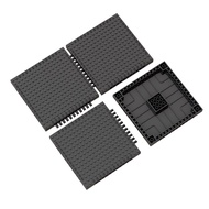 16x16 Building Block Accessories 65803 Plate Brick Thick Black 6302092 Pixel Painting Connection Bas