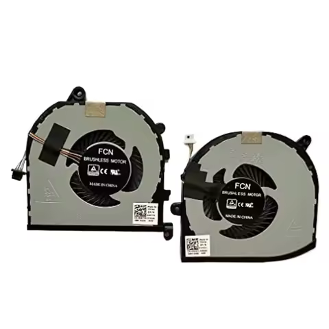 CPU GPU Cooling Fan for Dell XPS 15 9570 XPS 15 7590 /Precision 5530 5540 P/N: 008YY9 0TK9J1 DFS5011