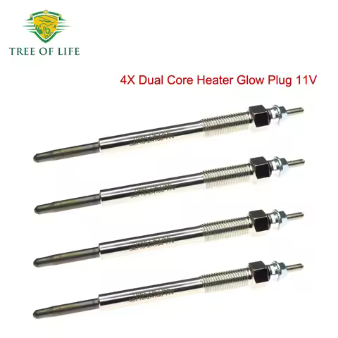 4X Glow Plugs 11V For HYUNDAI Matrix FX Getz TB Accent III MC 1.5 CRDi KIA Cerato LD Rio II JB 1.5 C