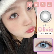 🔥คอนแทคเลนส์ ✨ขนาดมินิ ✨สี Gray✨ รุ่น Mini Olivia ยี่ห้อ kittykawaii
