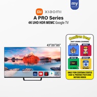 Xiaomi 43 55 65 Inch A Pro 4K UHD HDR MEMC Google TV L43M8-A2SEA L55M8-A2SEA L65M8-A2SEA