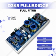 Class D 2k5 Fullbridge D2K5 Double Feedback Kit Power Amplifier + limiter.