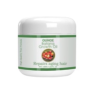 OUHOE Hair Care Cream Repairs Dry Damaged Hair Ends Massages Scalp Deeply Moisturizes Softens Hair (