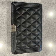 Chanel boy woc 黑銀