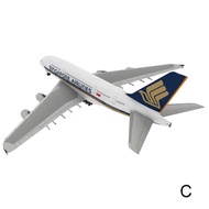 1PCS SHIPPING Air Emirates A380 Airlines Airplane Model 380 W7V3 Airbus Aircraft Alloy 16cm Stand Mo