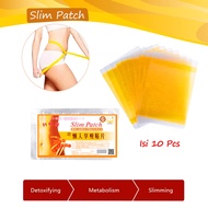 TITIK TIGA Slim Patch Koyo Pelangsing 100% Original / Slimmer Body Slim Patch Isi 10 Pcs Ampuh / Koy