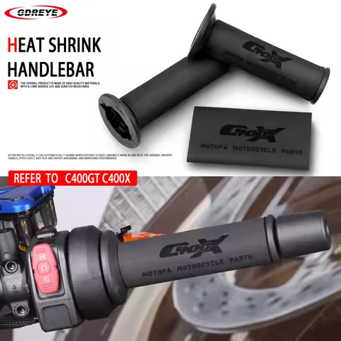 For BMW C400GT C400X C 400 GT X CE04 Motorcycle Heat Shrinkable Handlebar shock absorption shock abs