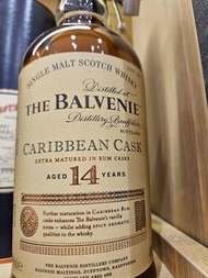 Balvenie 14 Years Single Malt Caribbean Cask Speyside, Scotland, United Kingdom, 700ml 百富14年加勒比桶單一麥芽