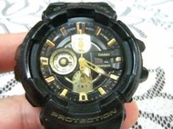 台北自售:CASIO G-ShocK黑金大錶徑運動錶(GAC-100BR)非機械錶浪琴ROLEX萬寶龍元起標ARMANI