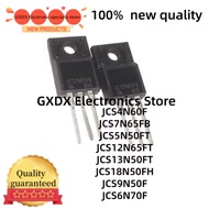 5PCS JCS4N60F JCS7N65FB JCS5N50FT JCS12N65FT JCS13N50FT JCS18N50FH JCS9N50F JCS6N70F TO-220F MOS FET
