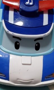 正版Robot Car Poli 救援小英雄 波力 珀利 10' 變形警車 機械人 遙控車