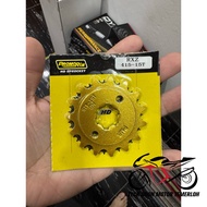 PROMORIN Y15 415 GOLD FRONT SPROCKET 14T 15T LC135 LC 135 Y15ZR Y16 RXZ Y125Z Y125ZR SRL110 LAGENDA 