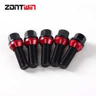 5Pieces 28/32/35/40/45/50/55/60/65mm Wheel Bolts B12.9 Grade Forged Bolts Nuts Screw for Benz Audi P