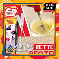 Better Beater Semi Automatic Egg Better Egg Beater Manual Hand Mixer Cake Dough Beater (LA FAVORITE)