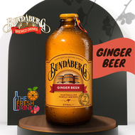 Bundaberg ginger beer บันดาเบิร์ก เครื่องดื่มน้ำขิง 375มล นำเข้าจาก ออสเตรเลีย