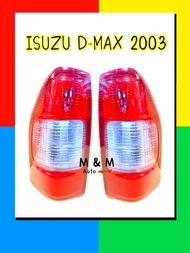 ไฟท้าย เสื้อไฟท้าย อีซูซุ ISUZU ดีแม็กซ์ D-MAX / 2003 2004 2005 2006 ไม่รวมขั้ว และ หลอดไฟ ISUZU DMAX 2003