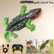 UAENAU Wall Climbing Lizard RC Toy, Realistic Rechargeable Climber Gecko Robot Toy,  Electric LED Ey