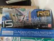 Rg exia gundam & astraea parts