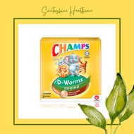 CHAMPS D WORMS 2S ( UBAT CACING TABLET )