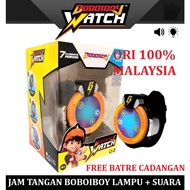 Boboiboy watch 7 elemental powers original watch imported from malaysia with light and sound effects