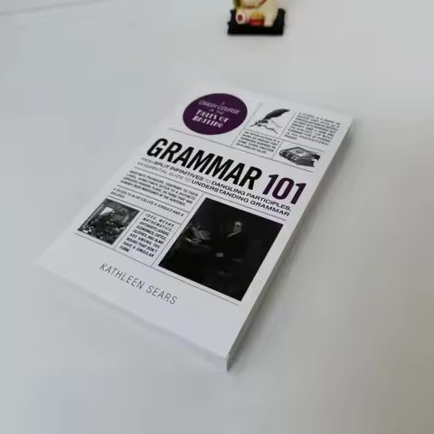 Grammar 101:a Crash Course in The Essentials of Grammar Paperback Book in English Libros Book Chines