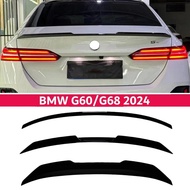 Topteng Car Carbon Fiber Rear Trunk Spoiler for BMW G60 G68 2024+ Tunning Partsauto parts Car decora
