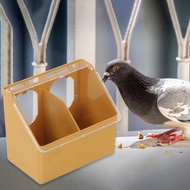กล่องแขวนสำหรับใส่อาหารกรงนกพิราบที่ป้อนอาหาร