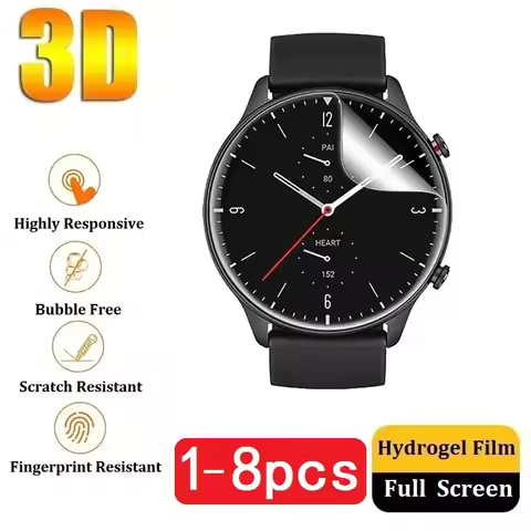 Protector Film for Amazfit GTR 2 New Version Screen Protector for Amazfit GTR 2 New Version Film Foi