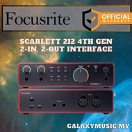 Focusrite Scarlett 2I2 / Scarlett Studio Pack ( 4th Generation )