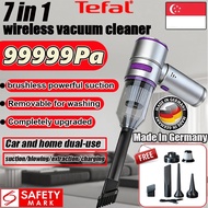 Germany 7-in-1 Wireless/Cordless Vacuum Cleaner Car vacuum cleaner 2-in-1Vac/Air Duster 99999Pa