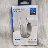 Vivan VORCC100 Type C 60W Data Charger Cable