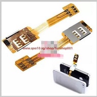 Dual SIM Card Single Standby Adapter For iPhone 56 Converter Stand-by