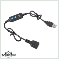 SOURCE Adjustable Cycle USB Timer Cord USB Power Cable 1-24Hour Countdowns Display For Chargers Ligh