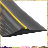 Universal Garage Door Bottom Threshold Seal Strip Weatherproof Rubber (10Ft, Black)