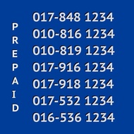 Vip number prepaid digi,one xox,