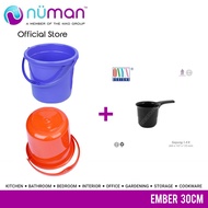 Numan B4-001 30cm 20 Liter 20 L Plastic Basin Water Container 30 cm Colored Water Container