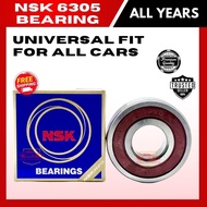 ON NSK 6305 BEARING UNIVERSAL FIT FOR ALL CARS AND ALL YEAR MODELS