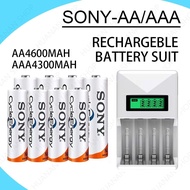 [in stock]Sony AA/AAA rechargeable battery NiMH rechargeable battery 20PCS 4600 mAh and 4300mAh