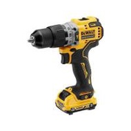 สว่านกระแทกไร้สาย (พร้อมแบตเตอรี่) DEWALT DCD706D2A-B1 12 โวลต์ (1190071)