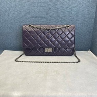 CHANEL 2.55 紫色 肩背包 32*20*10
