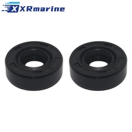 2X Oil Seal 93101-10M14 For Yamaha Outboard 2T 4HP 5HP Parsun Hidea 7x10.8x21mm