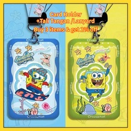GANTUNGAN MKBK ID Card Holder, Nametag Strap, ID Card Holder, Cute ID Card Case, Clear ID Card Holde