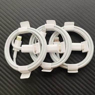100% Original Cable 蘋果拆機數據綫跟機蘋果原裝數據線拆機適用於X/7/8/11/12/13/14充電線iphone xs 15 16 17 pro max TypeC雙C編織線1米