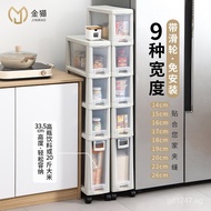 Narrow Gap Drawer-Type Storage Cabinet, Gap Edge Kitchen Golden Cat Cabinet, Gap Storage Rack, Gap B