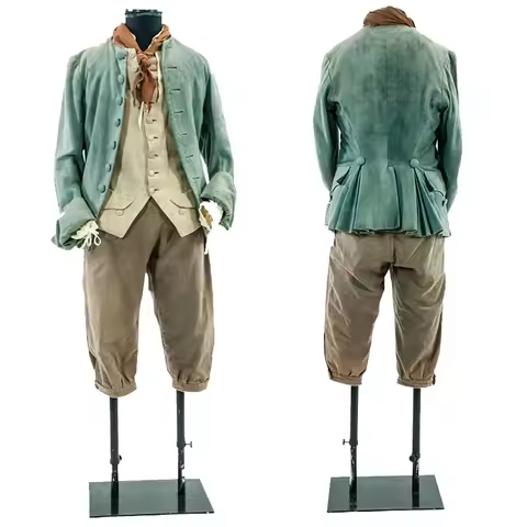 1760 Medieval Historical Tudor French Men's Suit Cosplay Fancy Uniform Belle Gown Noble Prince Suit