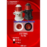 E27 SNI Combination Fitting Thick Body Indonesian Product - TRM FK 999 Combination Lamp Fitting