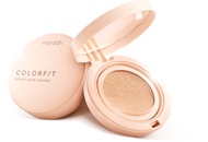Bedak padat glowing tahan lama anti air bpom Wardah Colorfit Perfect Glow Cushion SPF 33 PA++ - Beda