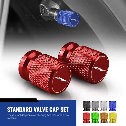Motorcycle Standard Valve Cap Set Tire Caps Set For Honda CRF450RWE CRF 250R 150R 450RL 300L 300LS 4