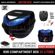 Motor Compartment Box Universal Motorcycle Box 25L