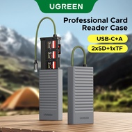 UGREEN USB-A+USB-C to 2*SD+1*TF Card Reader with SIM Ejector Tool USB 3.0 OTG Storage and Reading  2